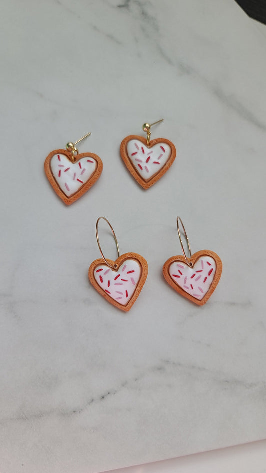 Whimsical Heart Earrings