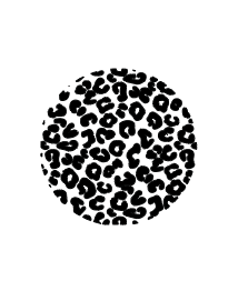 Personalized Leopard Keychain