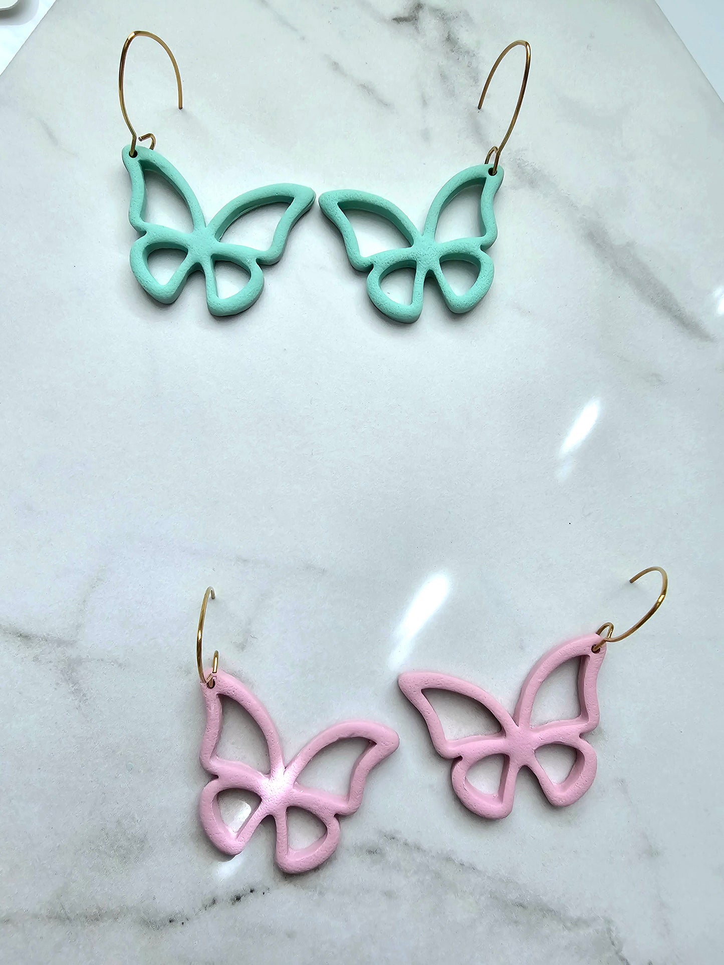 Simple butterfly earrings