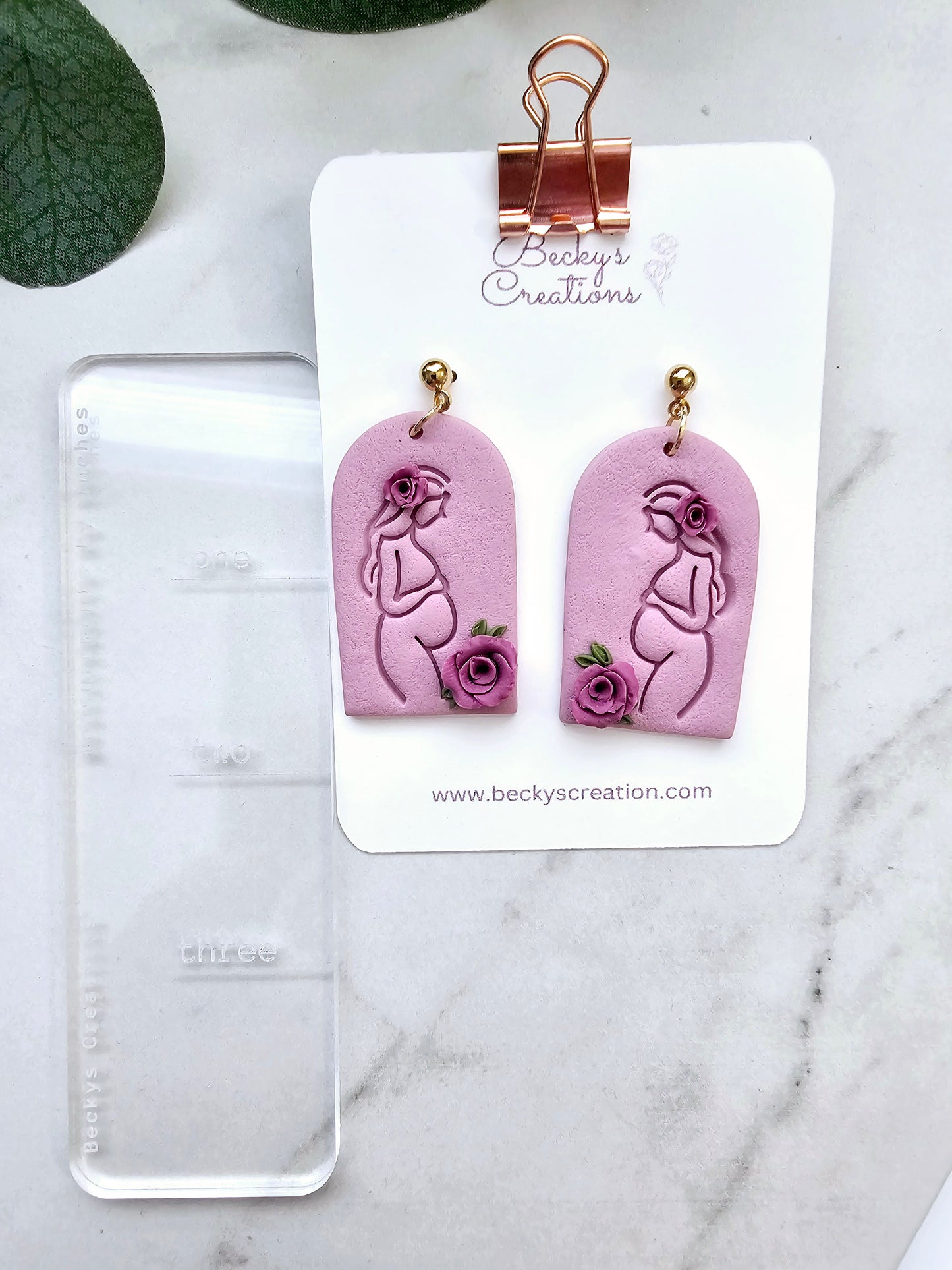 Pregnant Mama earrings