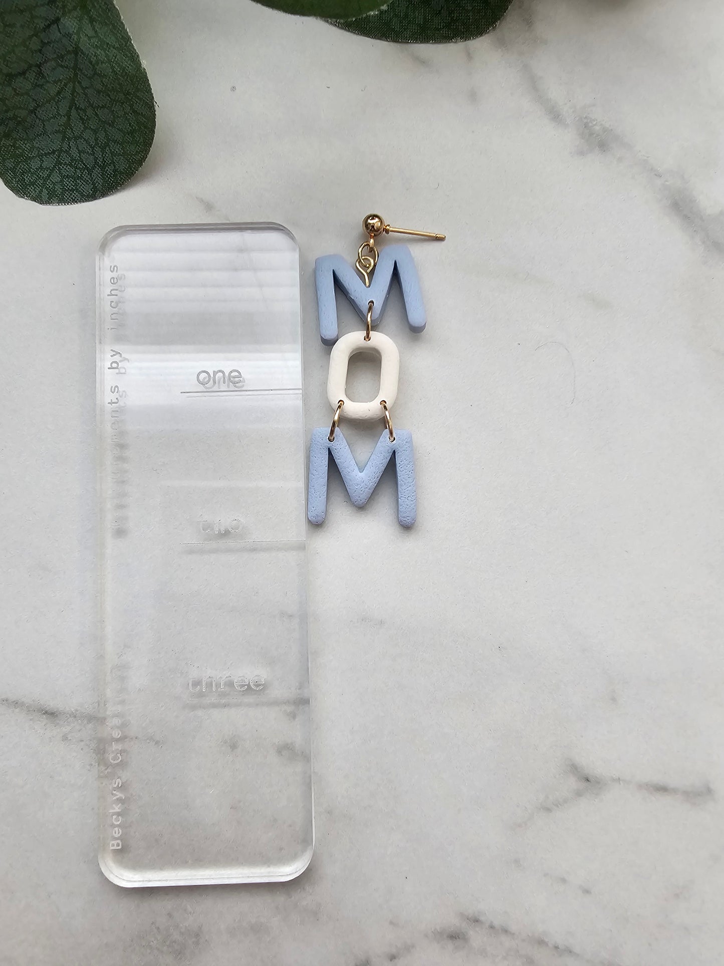 Mom and Mama earrings