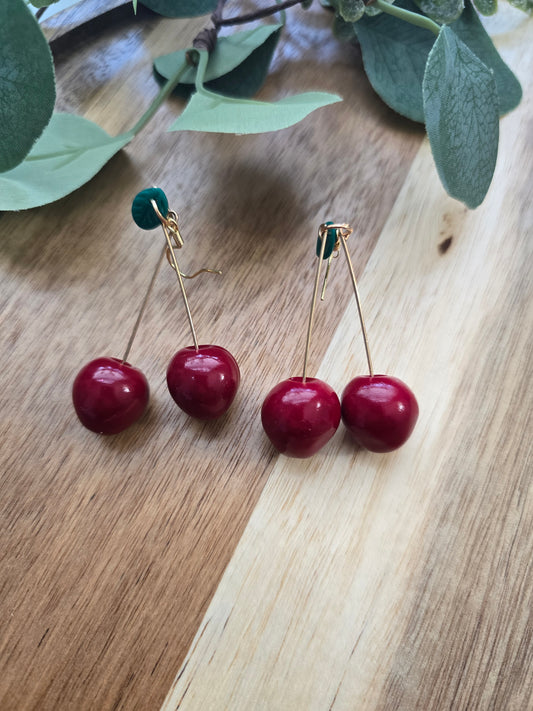 Cherry Dangle earrings