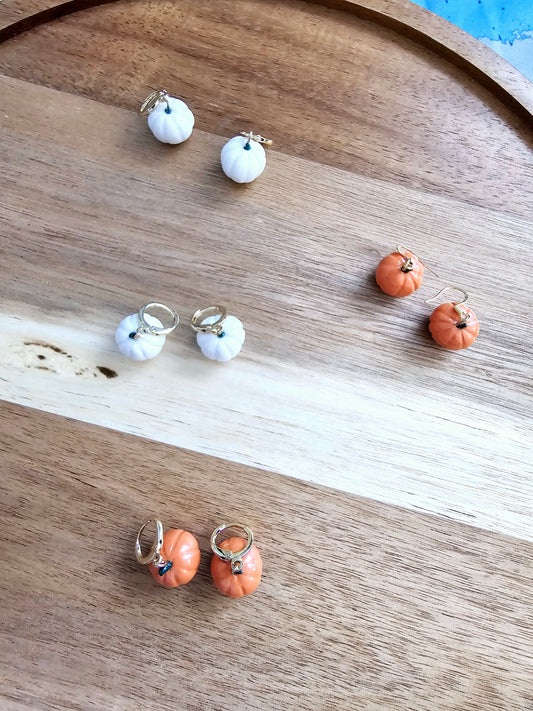 Pumpkin mini dangles