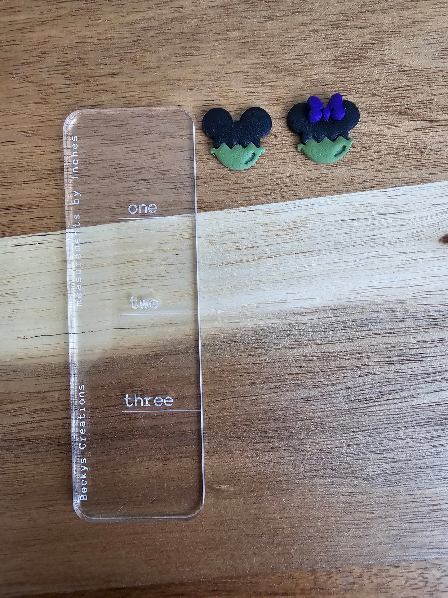 Mouse frankenstein studs