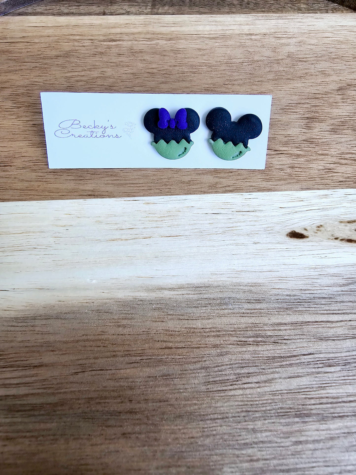 Mouse frankenstein studs