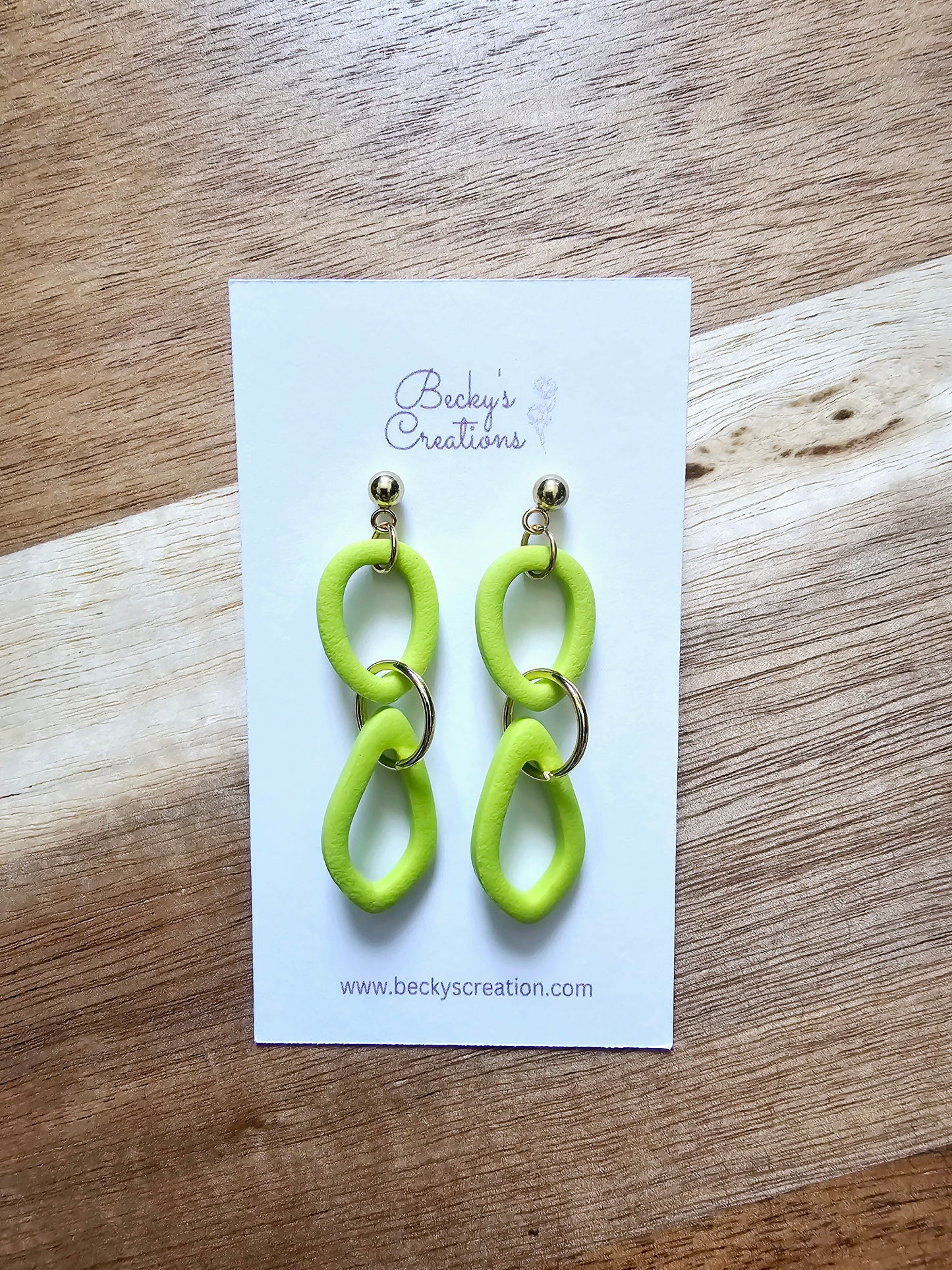 Skinny drop earrings