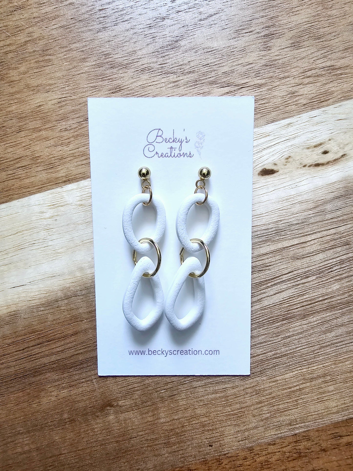 Skinny drop earrings