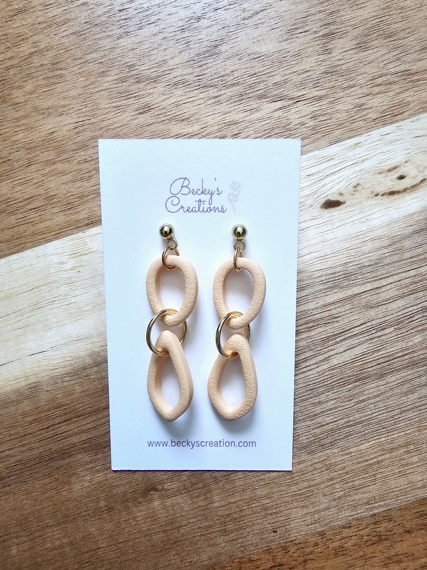 Skinny drop earrings