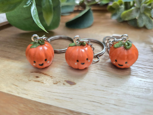 Cute Pumpkin Keychain