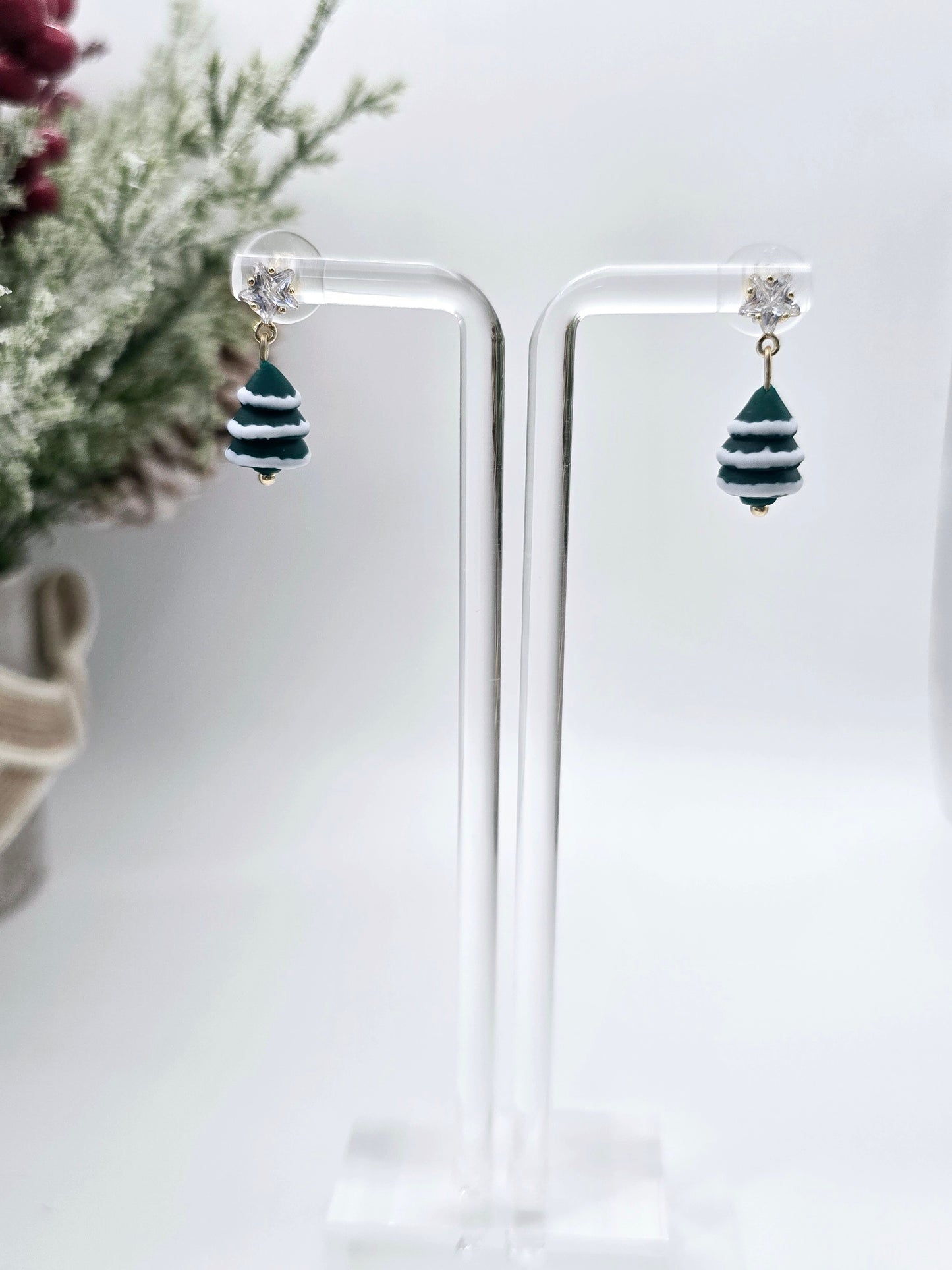 Mini christmas tree dangle