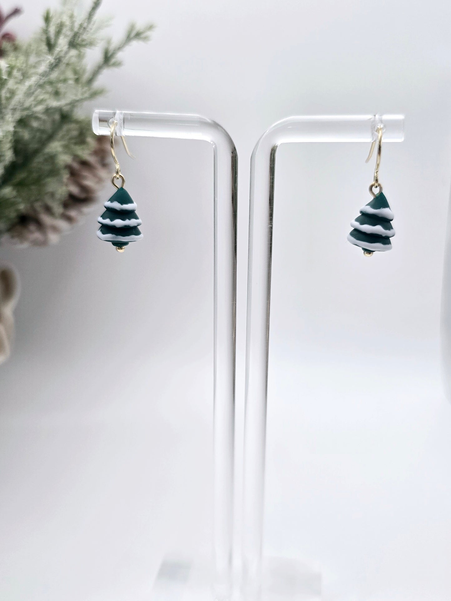 Mini christmas tree dangle