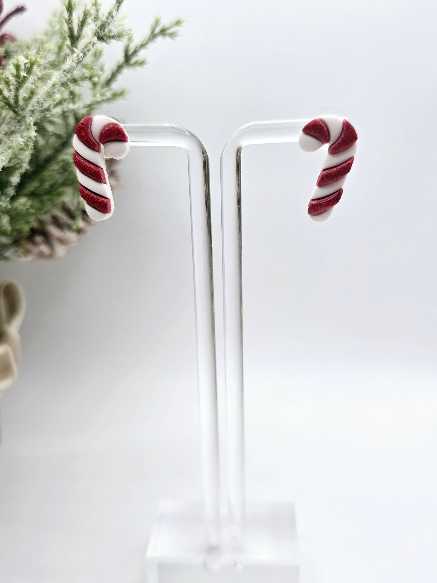 Candy Cane earrings