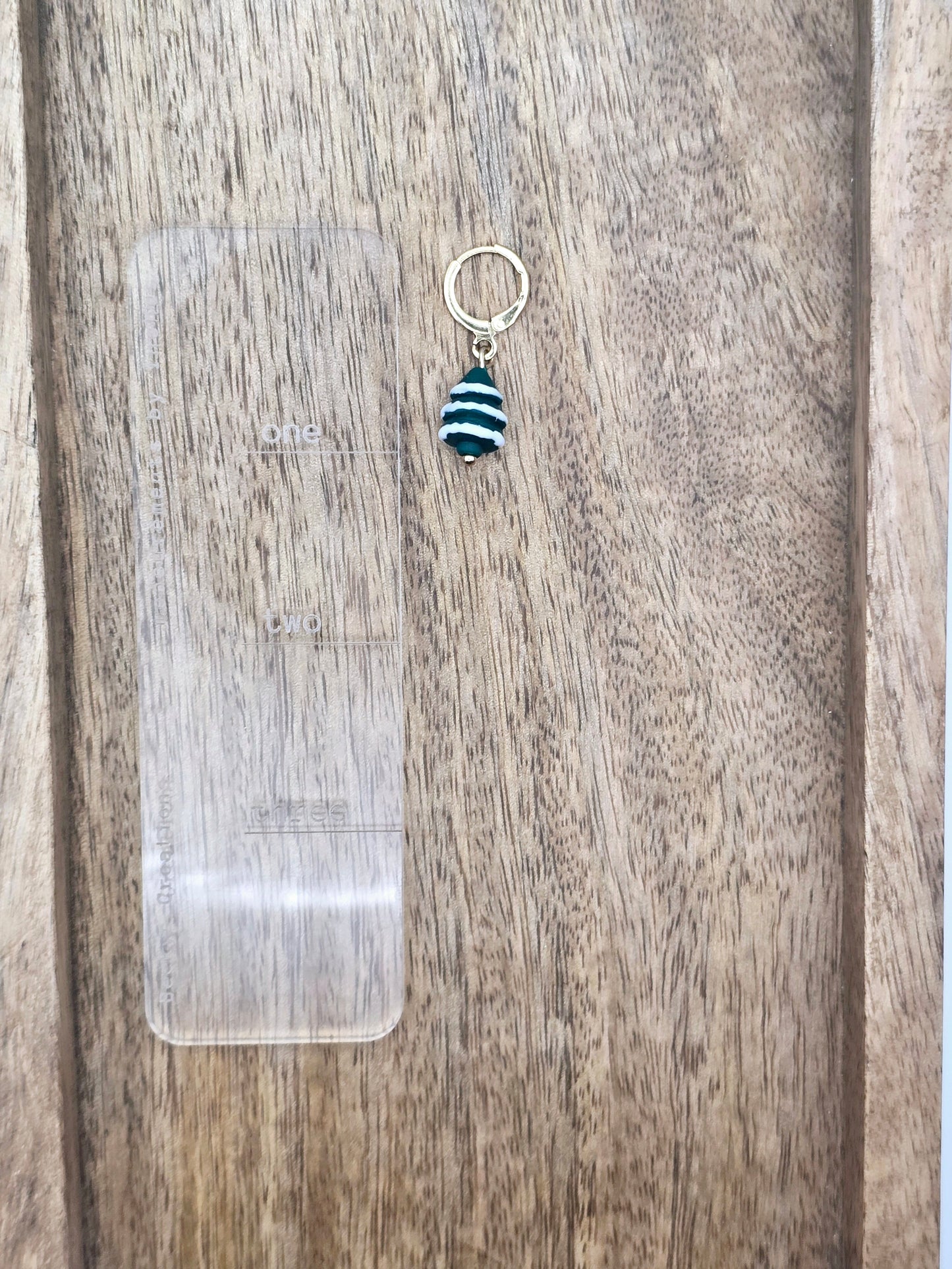 Mini christmas tree dangle