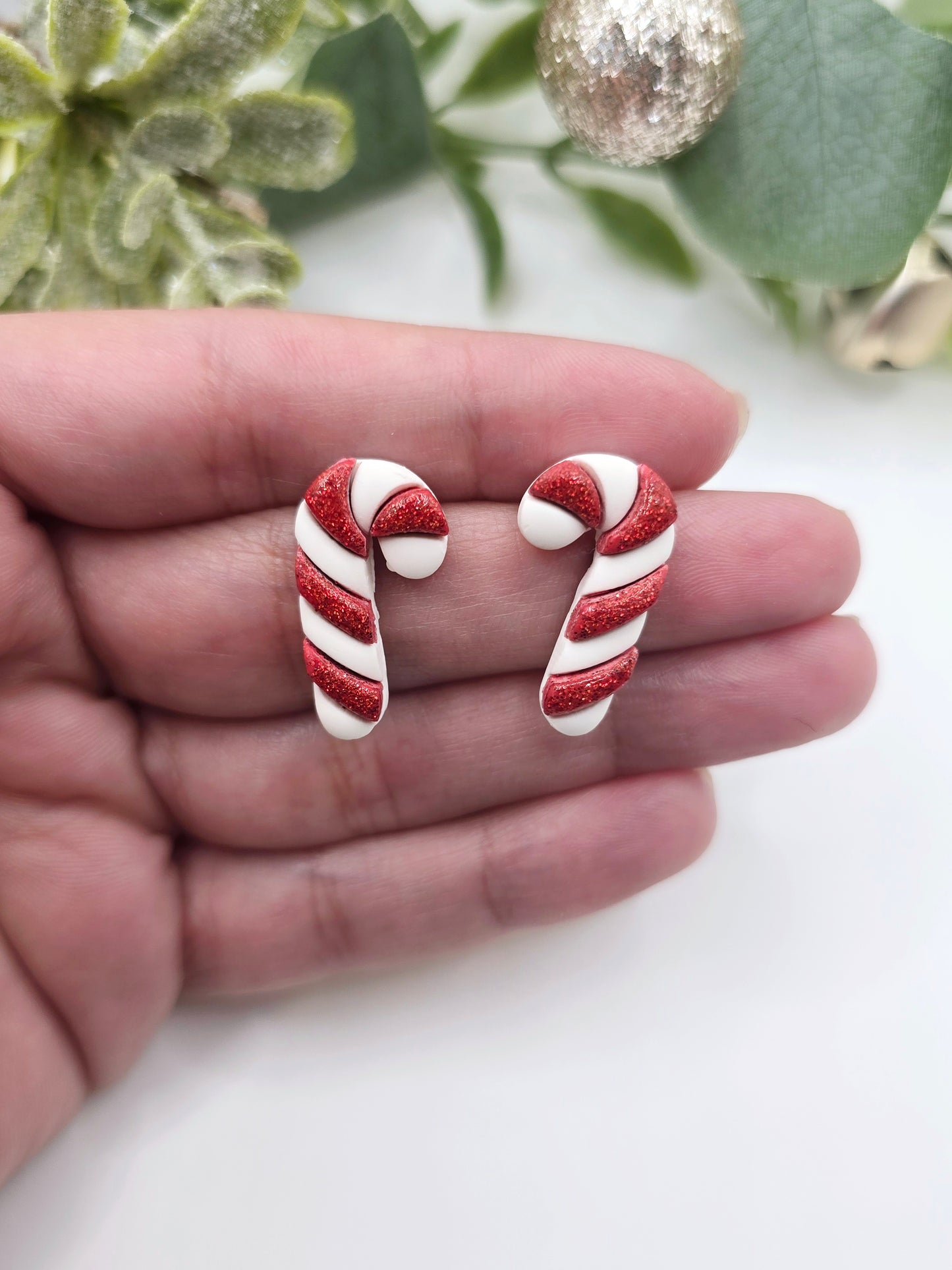 Candy Cane earrings