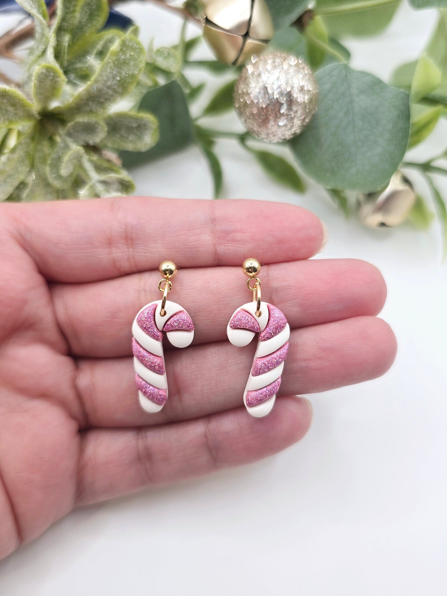 Candy Cane earrings