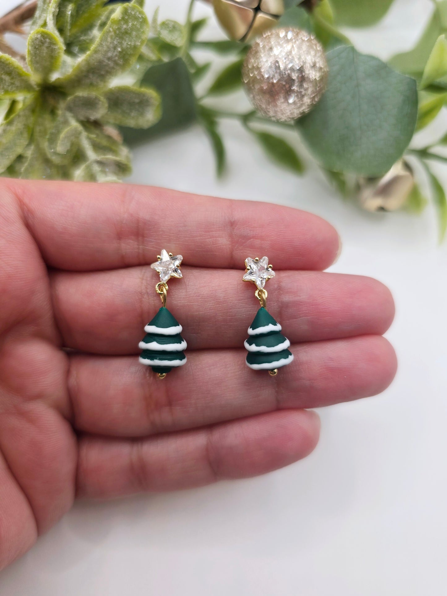 Mini christmas tree dangle