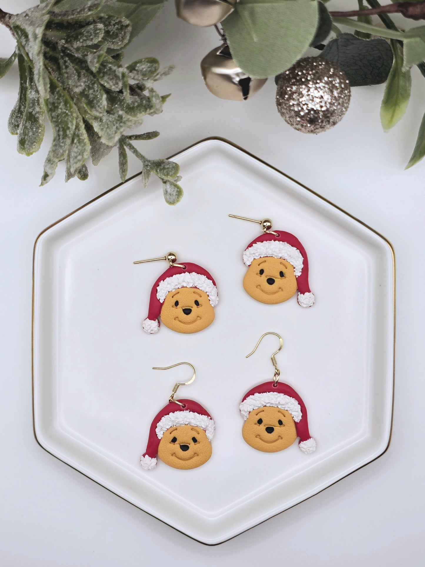 Cute Christmas Bear earrings