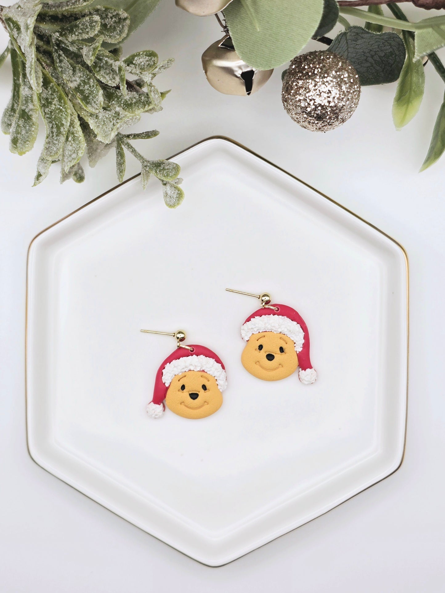 Cute Christmas Bear earrings