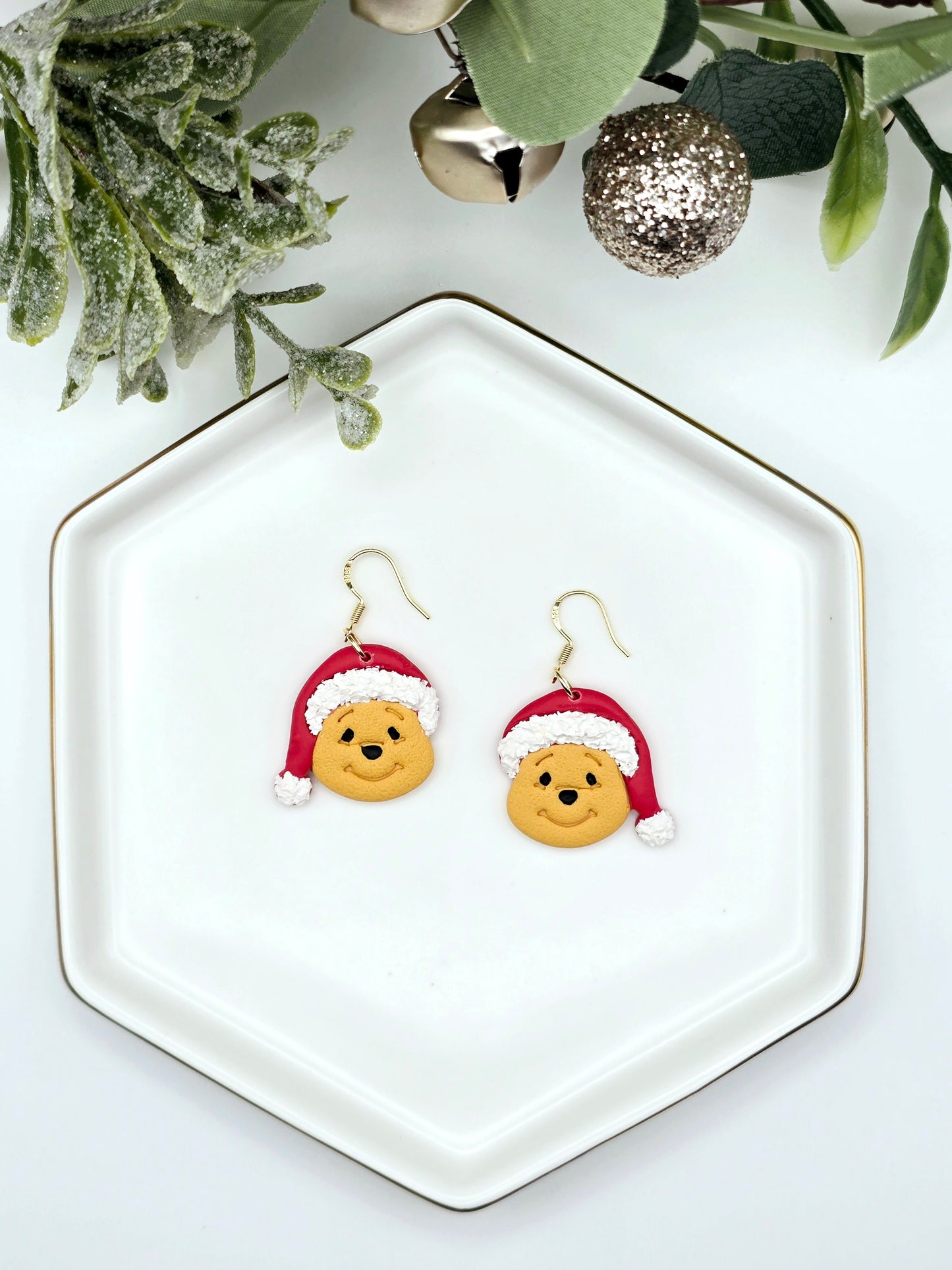 Cute Christmas Bear earrings