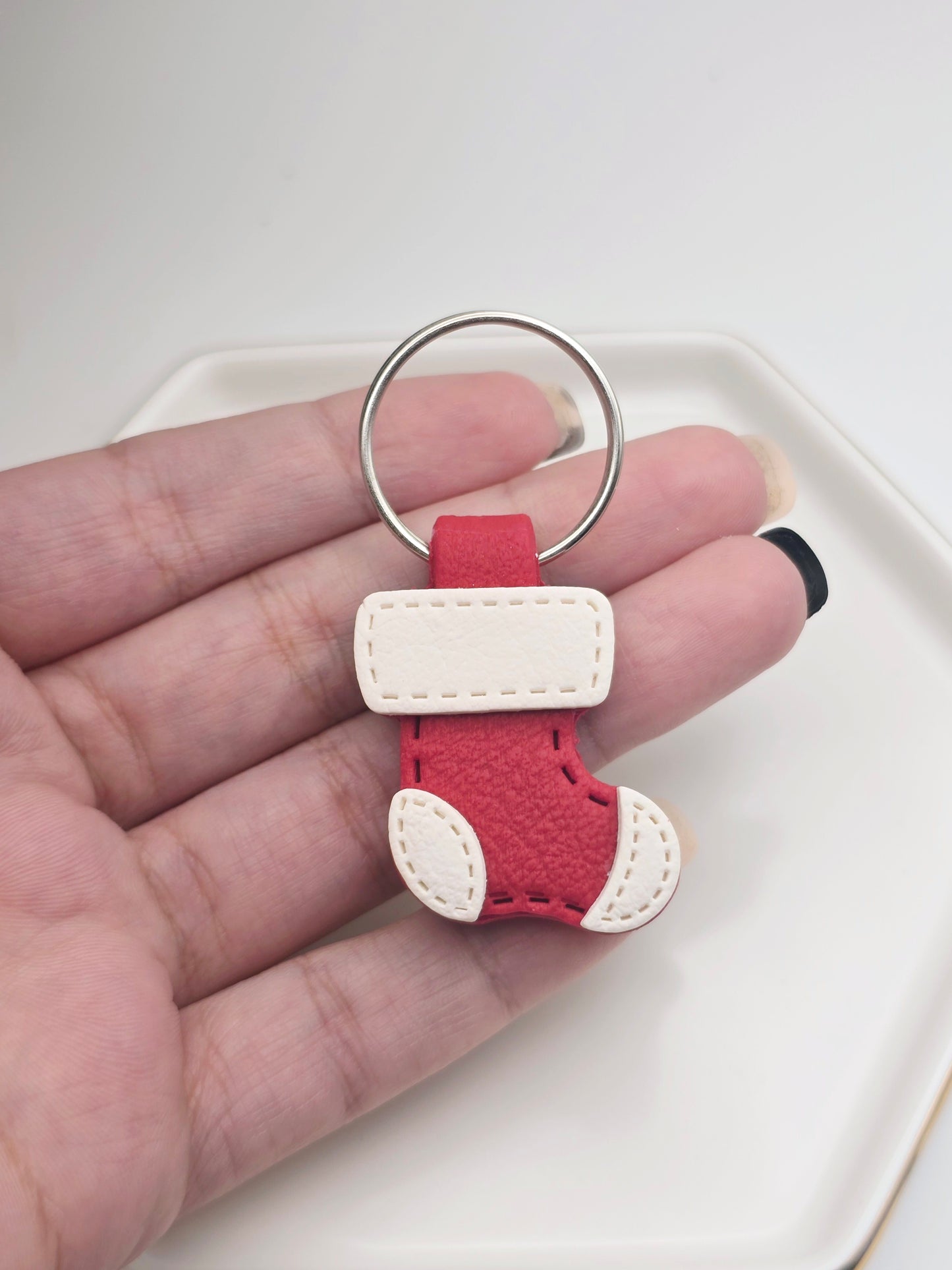 Stocking keychain