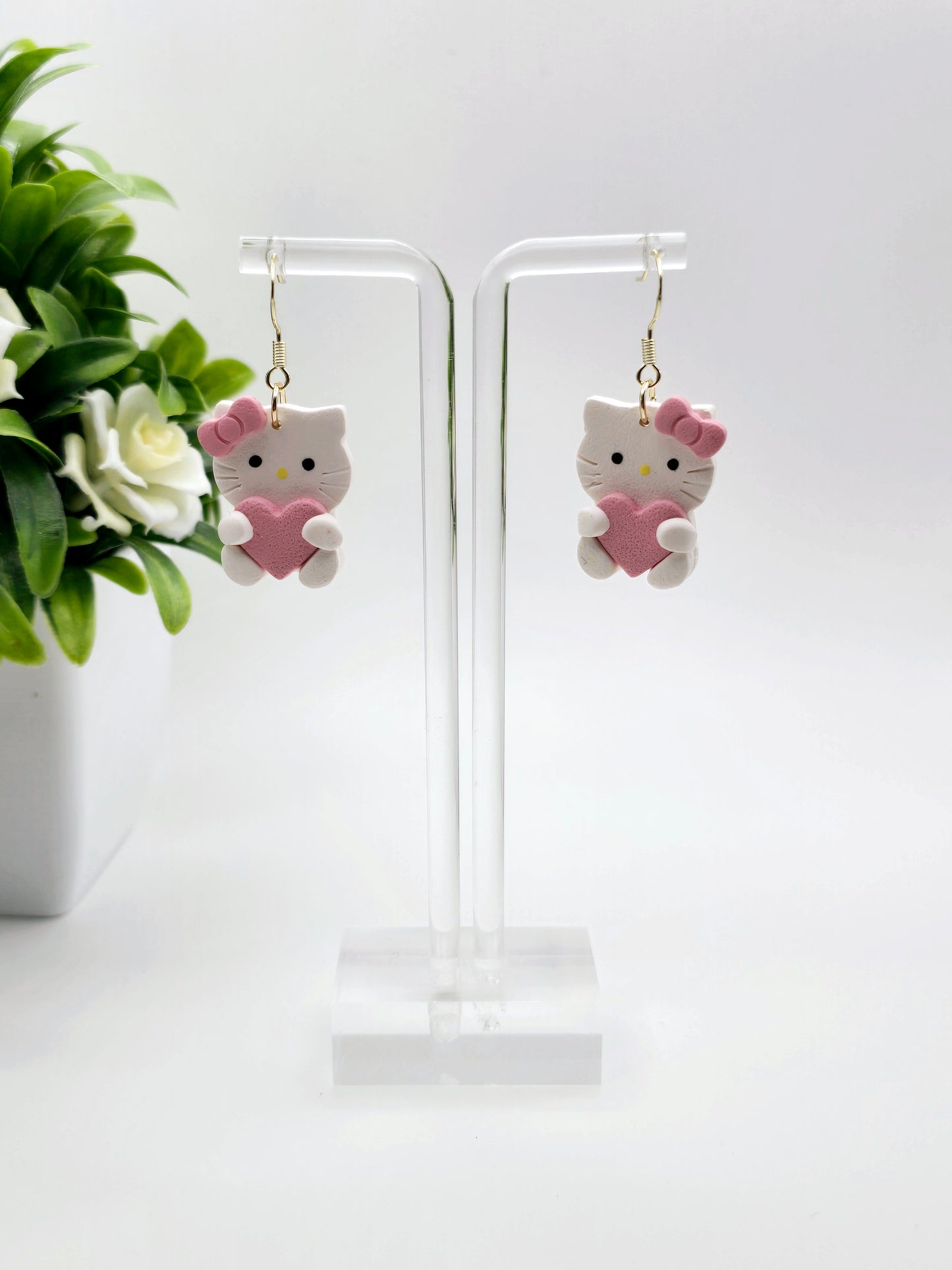 Kitty Valentines earrings