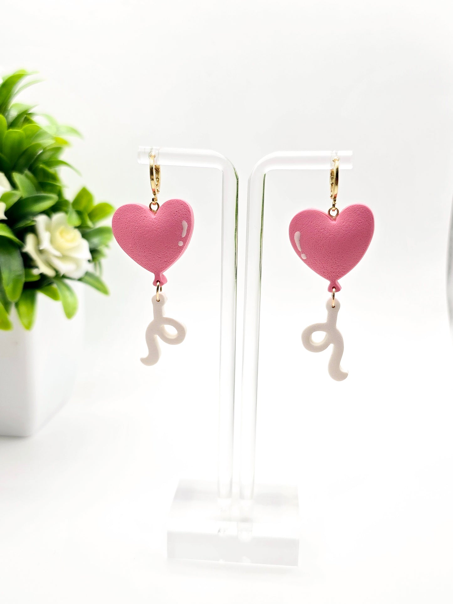 Heart Balloon earrings