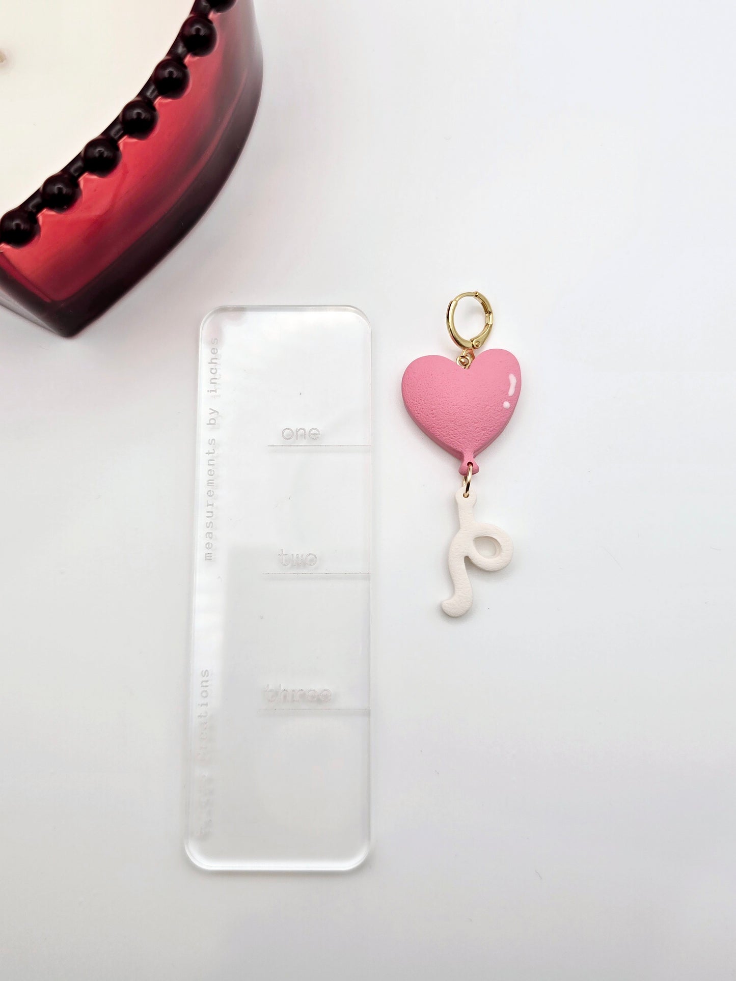 Heart Balloon earrings