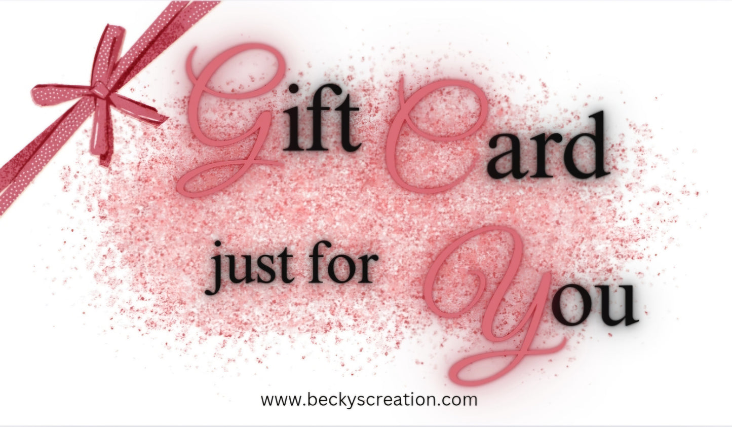 Becky's Creations e-Gift card